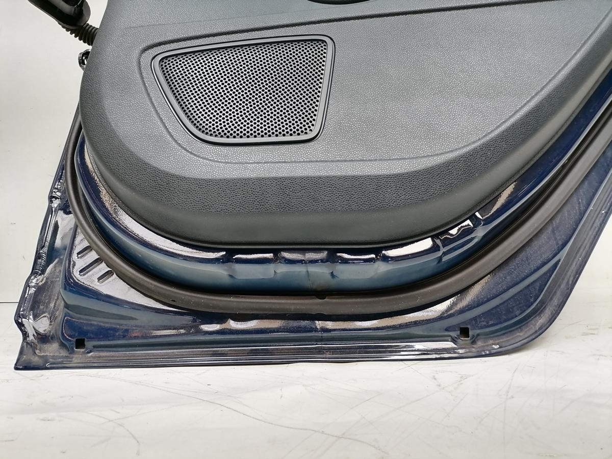 Ford Fiesta JA8 original T&uuml;r hinten rechts Blazer Blau Bj.2009